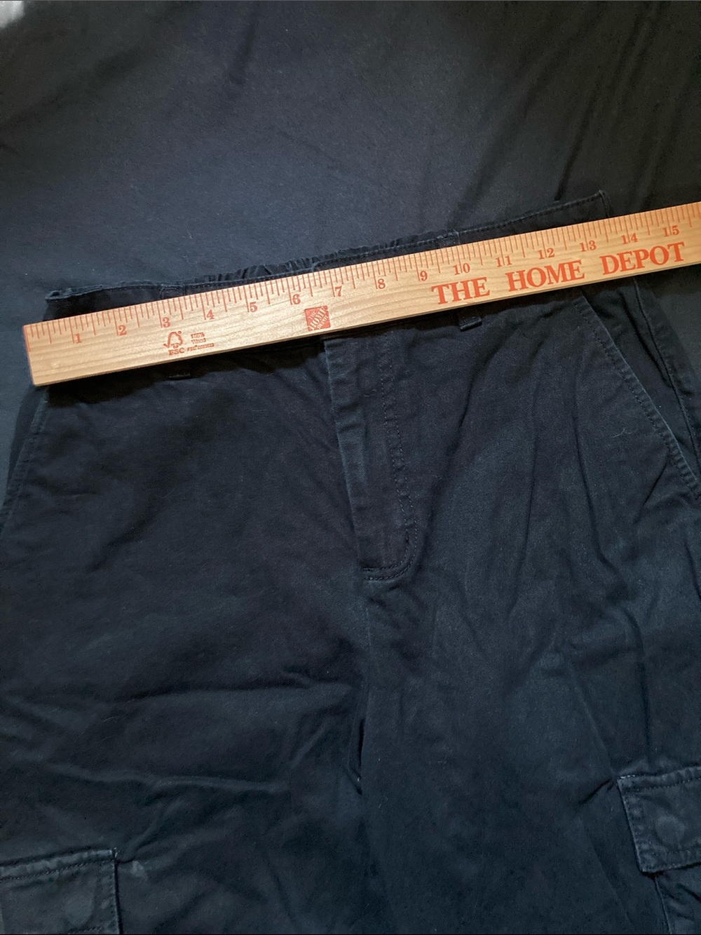 Forever 21 Black Cargo Pants Cinch Elastic Ankle Women's Utility Size Medium - Picture 5 of 11